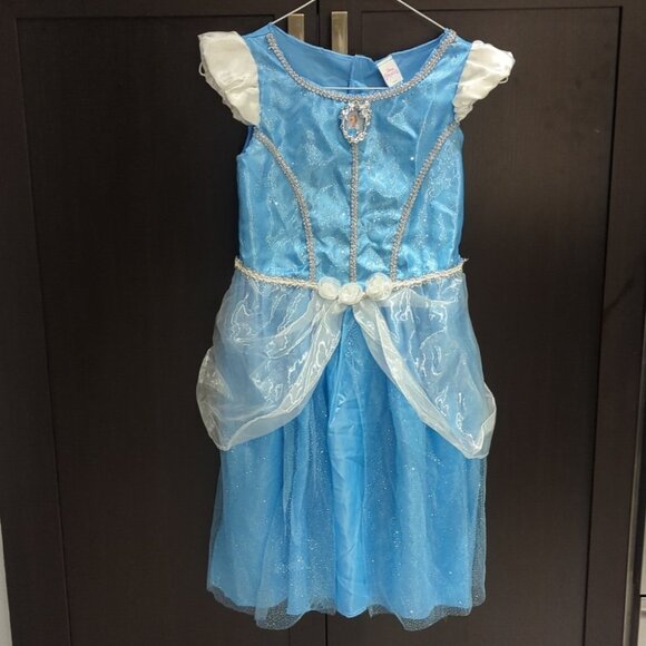 Disney Princess Cinderella Blue Dress - Size M. 8-10 NWT - Picture 1 of 5